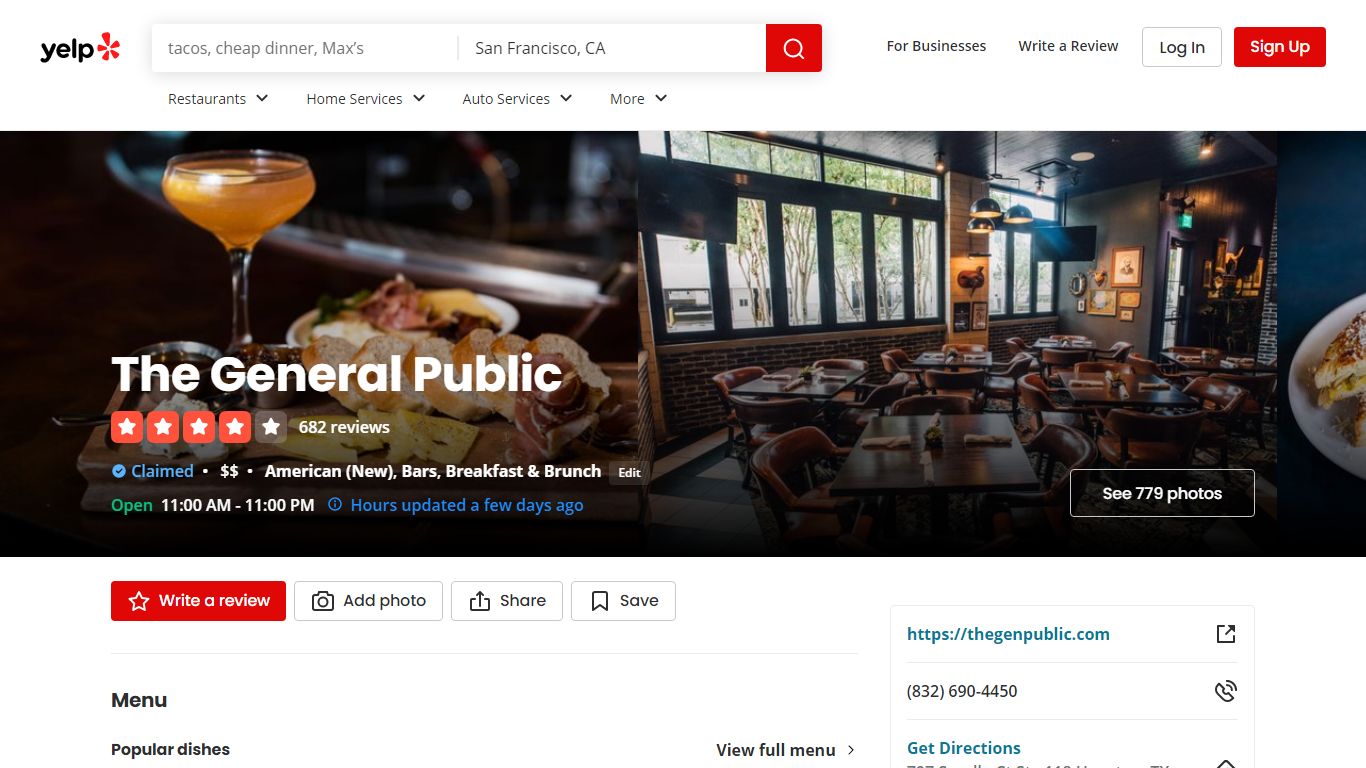 THE GENERAL PUBLIC - 770 Photos & 680 Reviews - Yelp